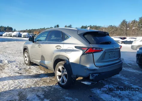 2017 Lexus Nx 200T z USA, uszkodzony, nr VIN JTJBARBZ6H2144204